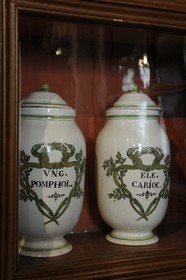 France, Côte-d'Or (21), l'Hôtel-Dieu des Hospices de Beaune, pharmacie