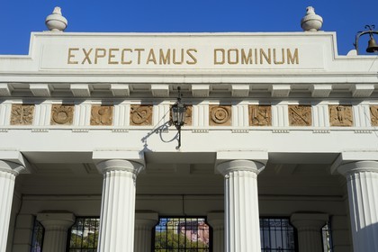 Argentina, Buenos Aires, La Recoleta Graveyard entrance
