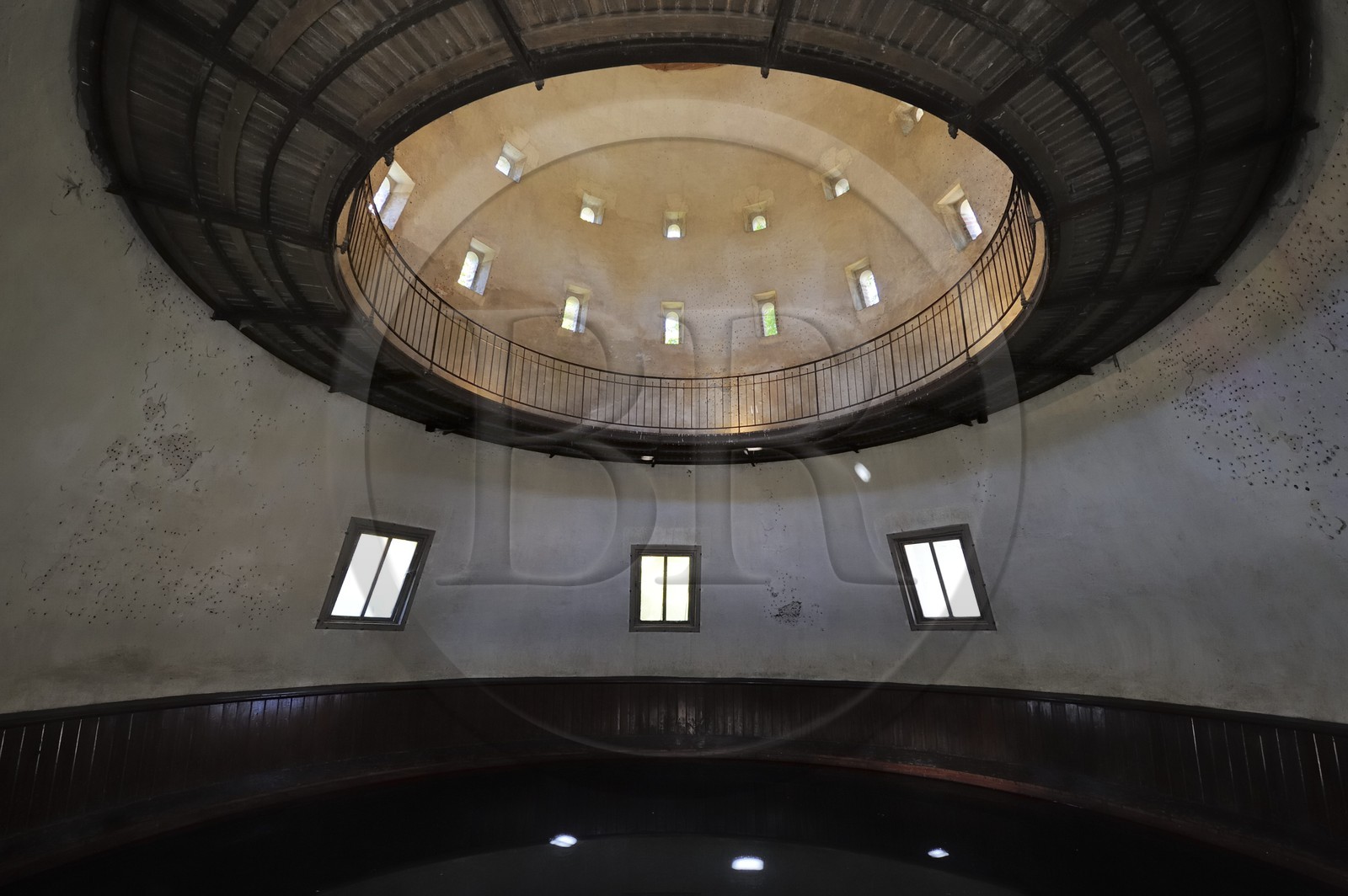 France, Loir-et-Cher (41), Vallée de la Loire classée Patrimoine Mondial de l'UNESCO, château de Chaumont-sur-Loire, les écuries, ancien four de céramiste transformé en manège