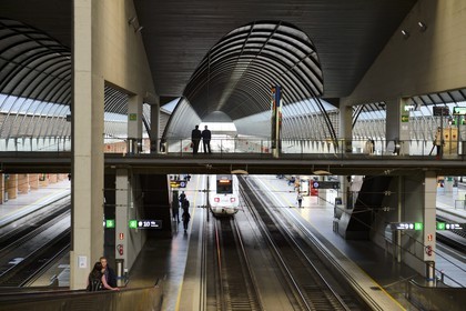Spain, Andalusia, Seville, Seville-Santa Justa train station