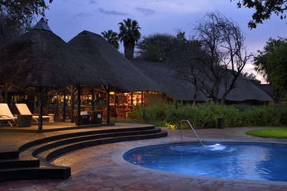 Namibie, région de Oshikoto, Mokuti Etosha Lodge