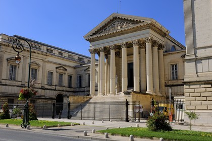 France, Herault, Montpellier, the Courthouse