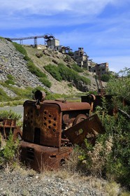 Italie, Toscane, l’Ile d’Elbe, Capoliveri, l'ancienne mine de fer de la société Calamita