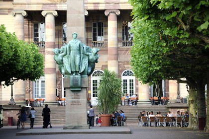 France, Bas-Rhin (67), Strasbourg, l'Opéra sur la place Broglie