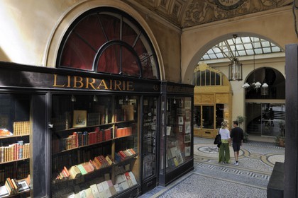 France, Paris (75), la galerie Vivienne, la Librairie Ancienne de François Jousseaume