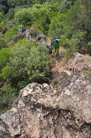 France, Var (83), entre Bagnols-en-Forêt et Roquebrune-sur-Argens, randonnée dans les Gorges du Blavet