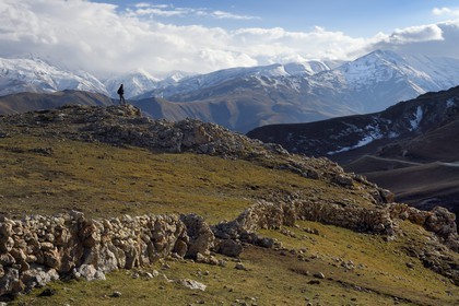 Azerbaïdjan, région de Quba (Guba), chaine de montagne du Grand Caucase, randonnée entre le village de Qalaxudat et de Giriz