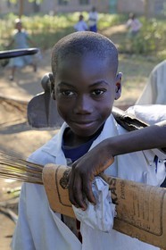 Tanzania, Morogoro district, Uluguru mountains, elementary school in the village of Kiroka