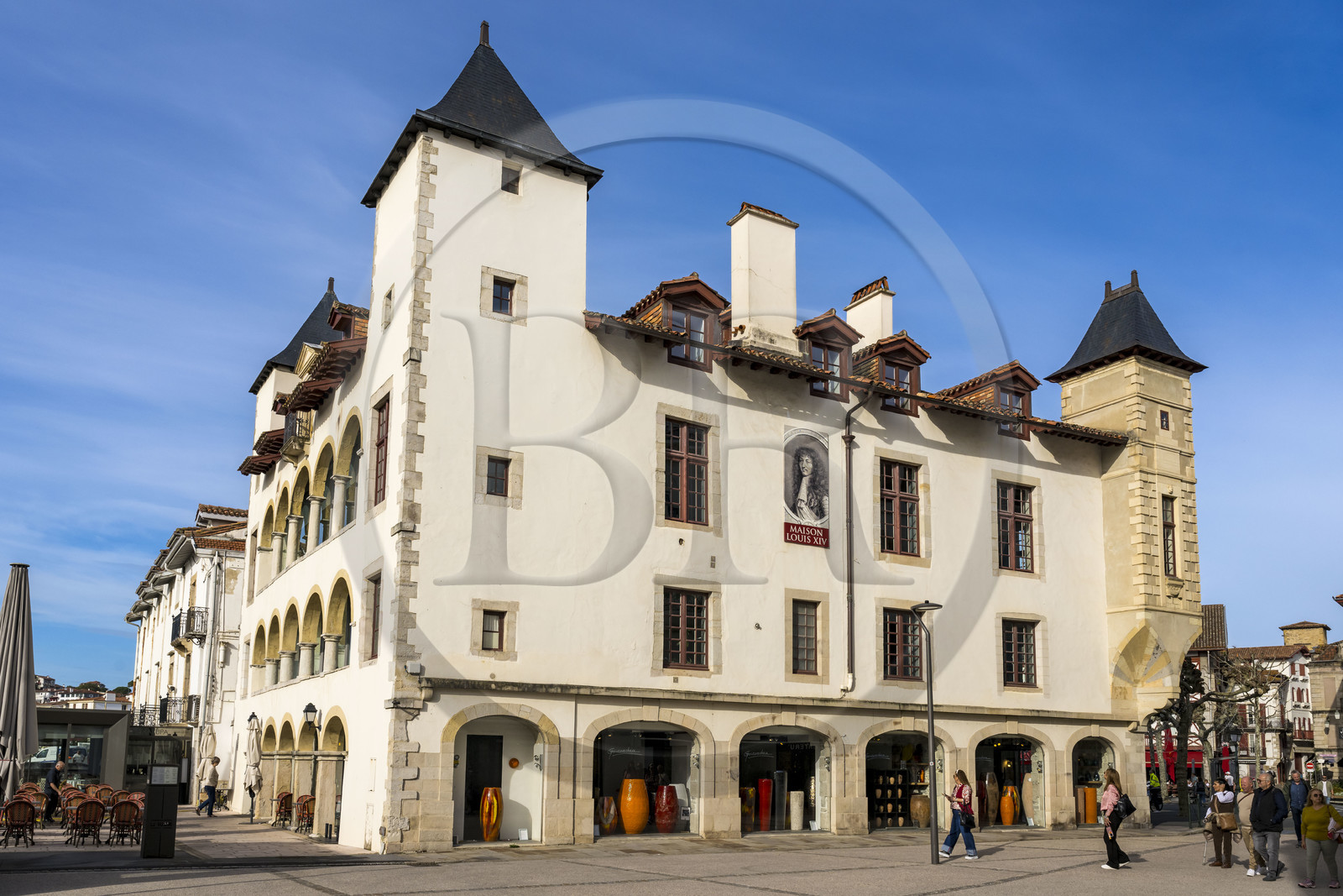 France, Pyrénées-Atlantiques (64), Pays-Basque, Saint-Jean-de-Luz, maison de Louis XIV France, Pyrénées-Atlantiques (64), Pays-Basque, Saint-Jean-de-Luz, maison de Louis XIV