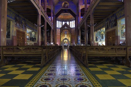 France, Alpes-Maritimes (06), Nice, l’église Notre-Dame-Auxiliatrice de style Art déco