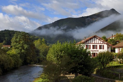 France, Pyrenees Atlantiques, Basque Country, Saint Etienne de Baigorry, the Hotel Arcé ****
