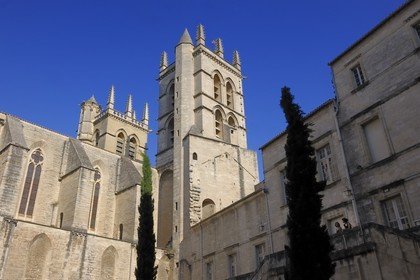 France, Herault, Montpellier, Saint Pierre cathedral
