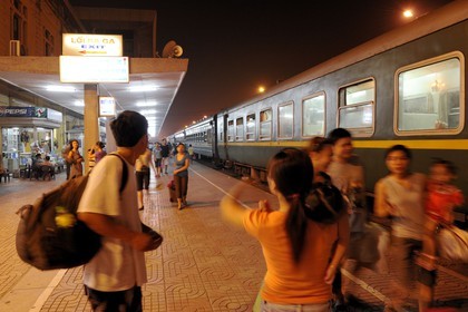 Vietnam, Hanoï, gare centrale