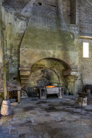 France, Côte-d'Or (21), Marmagne, l'abbaye cistercienne de Fontenay classée au Patrimoine Mondial de l'UNESCO, batiment de la forge