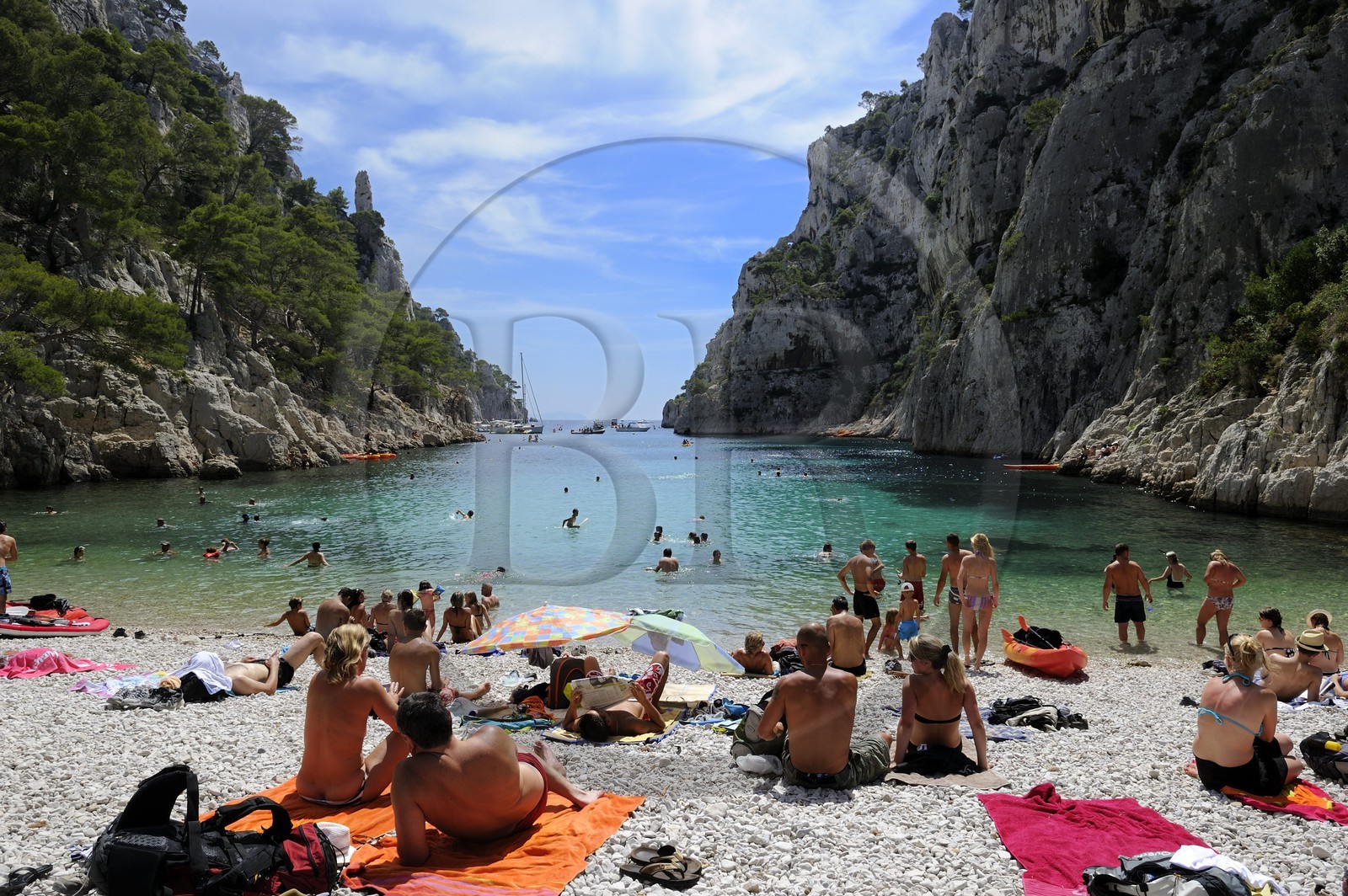 France, Bouches-du-Rhône (13), Cassis, la calanque d'en Vau