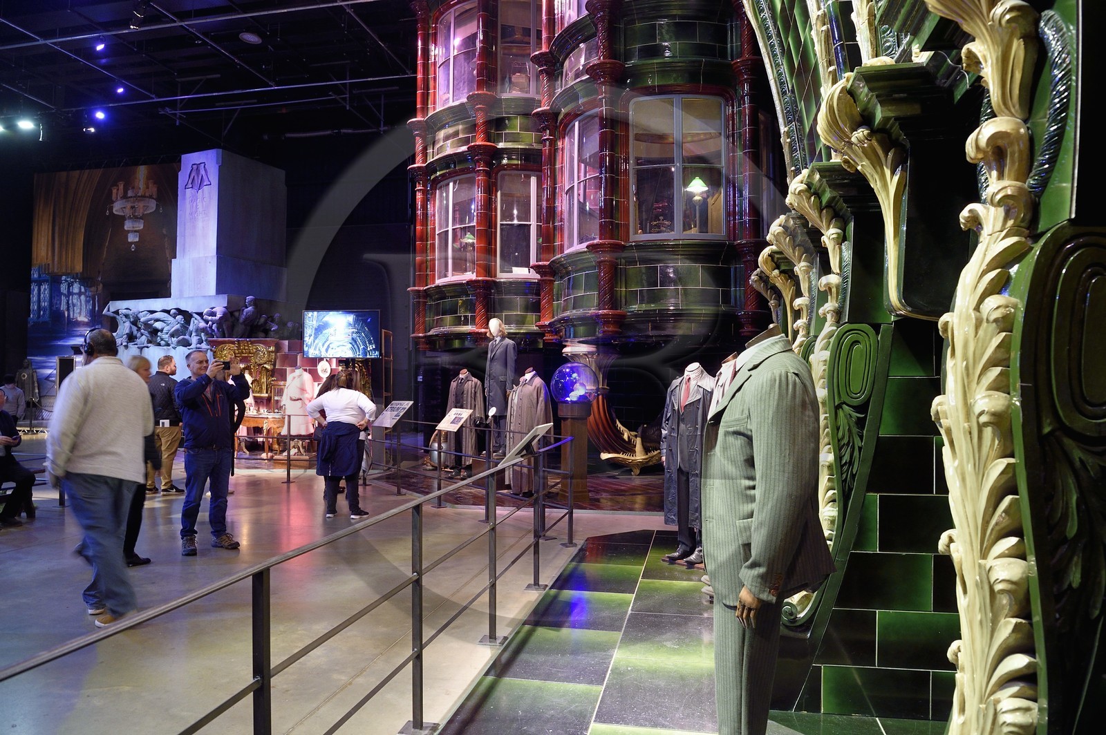 Royaume-Uni, Hertfordshire, Leavesden, Leavesden Film Studios, Harry Potter Studio Tour London, les coulisses du tournage des 8 films de Harry Potter, le ministère de la Magie