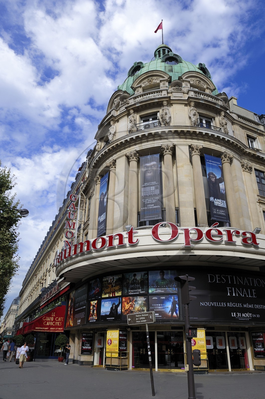 France, Paris (75), cinema Gaumont sur le boulevard des Italiens