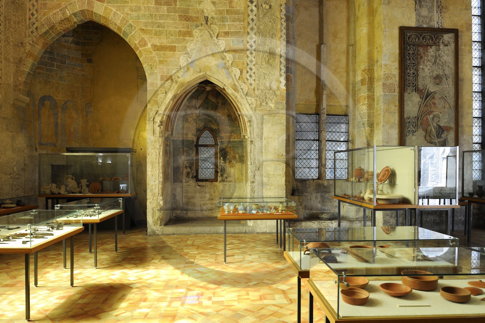 France, Aude (11), Narbonne, le Palais des Archevêques, le musée archéologique, salle des antiquités pré-romaine