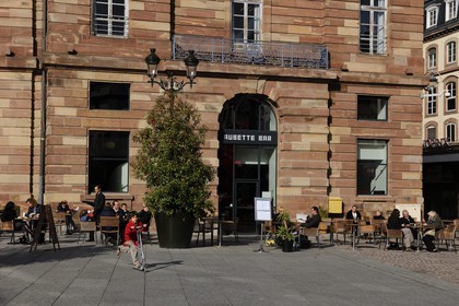 France, Bas-Rhin (67), Strasbourg, place Kléber, l'Aubette