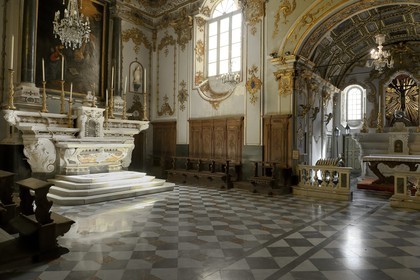 France, Haute Corse, Bastia, the Citadel district of Terra Nova, Chapel of the Holy Cross