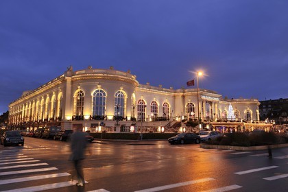 France, Calvados, Pays d'Auge, Deauville, the casino (Barriere group)