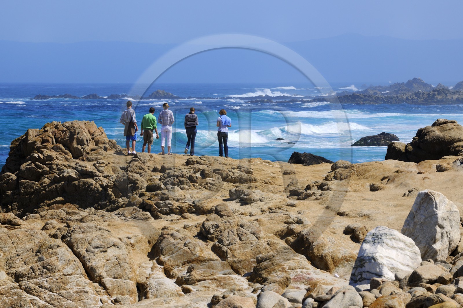 Etats-Unis, Californie, 17 mile drive, Spanish Bay
