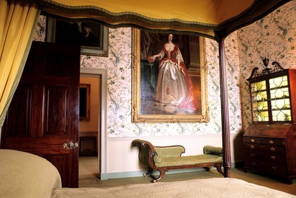 Royaume-Uni, Ecosse, South Ayrshire, le château Culzean, la chambre de Marie Stuart