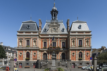 France, Ille-et-Vilaine (35), Côte d'Emeraude, Saint-Malo, quartier Saint-Servan, la mairie de quartier