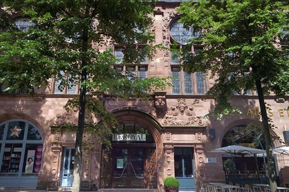 France, Moselle, Metz, Imperial district, House of the Federation of corporations for the promotion of Arts and Crafts (Gewerbehaus)