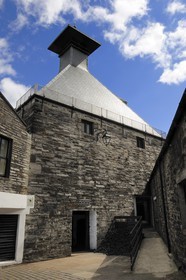 Royaume-Uni, Ecosse, Iles Orcades, Kirkwall, distillerie de whisky Highland Park