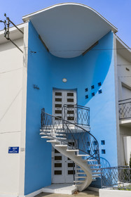 France, Charente-Maritime, Royan, town house Thalassa (1954) Avenue de la Conche du Chay by architect Jean-Roger Francq