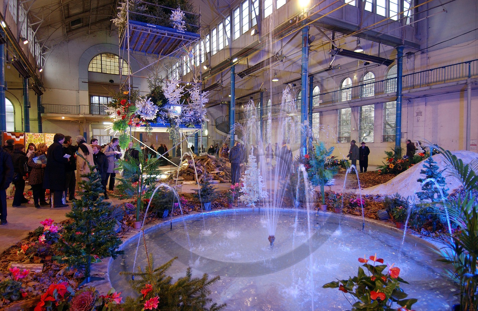 France, Nord (59), Lille 2004, exposition Flower Power au palais Rameau