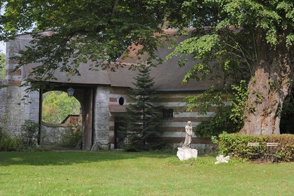 France, Seine-Maritime (76), Saint-Maurice-d'Etelan, le château d'Etelan
