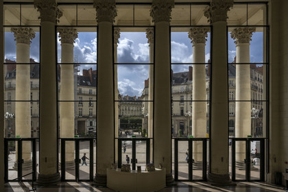 France, Loire-Atlantique (44), Nantes, quartier de Graslin, le théâtre Graslin et opéra sur la place Graslin