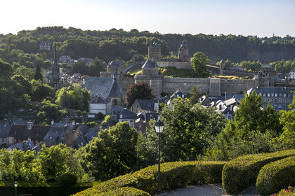 France, Ille-et-Vilaine, Fougeres, the 12th century fortified castle