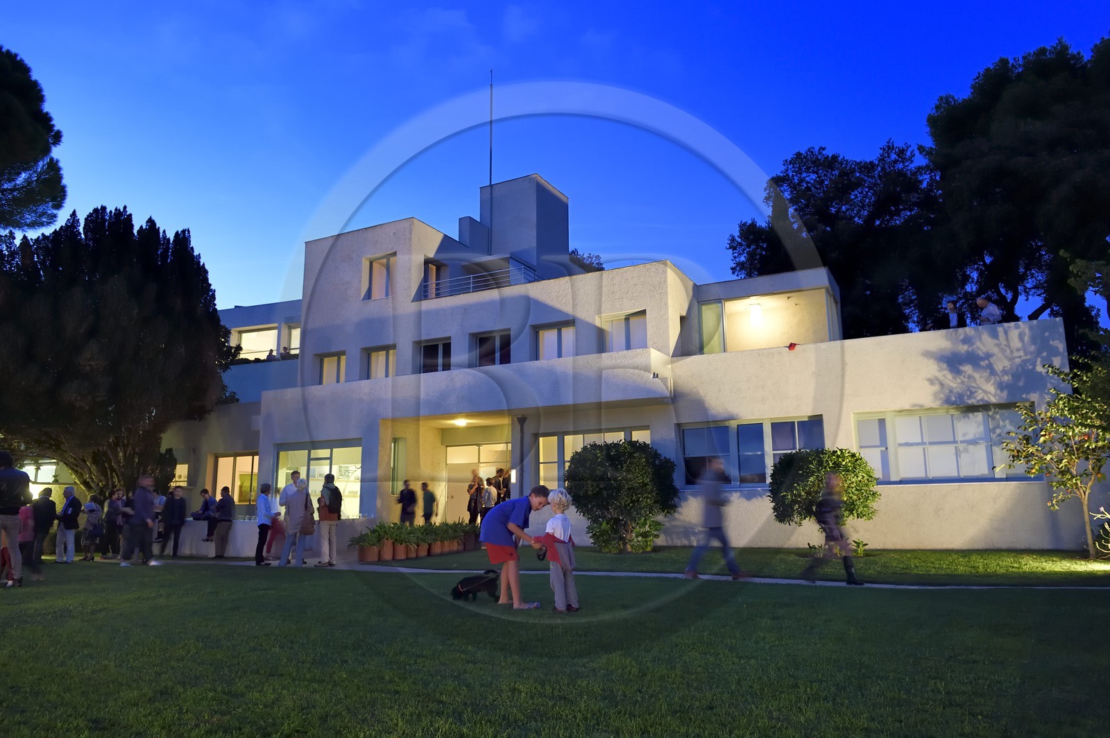 France, Var (83), Hyères, la villa Noailles concue par l'architecte Robert Mallet Stevens