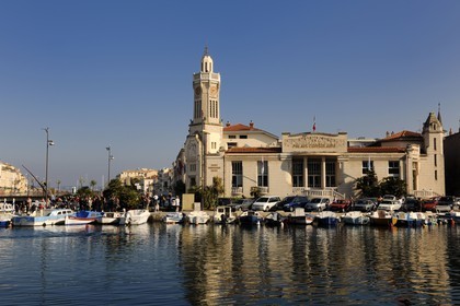 France, Hérault (34), Sète, canal Royal, le Palais Consulaire