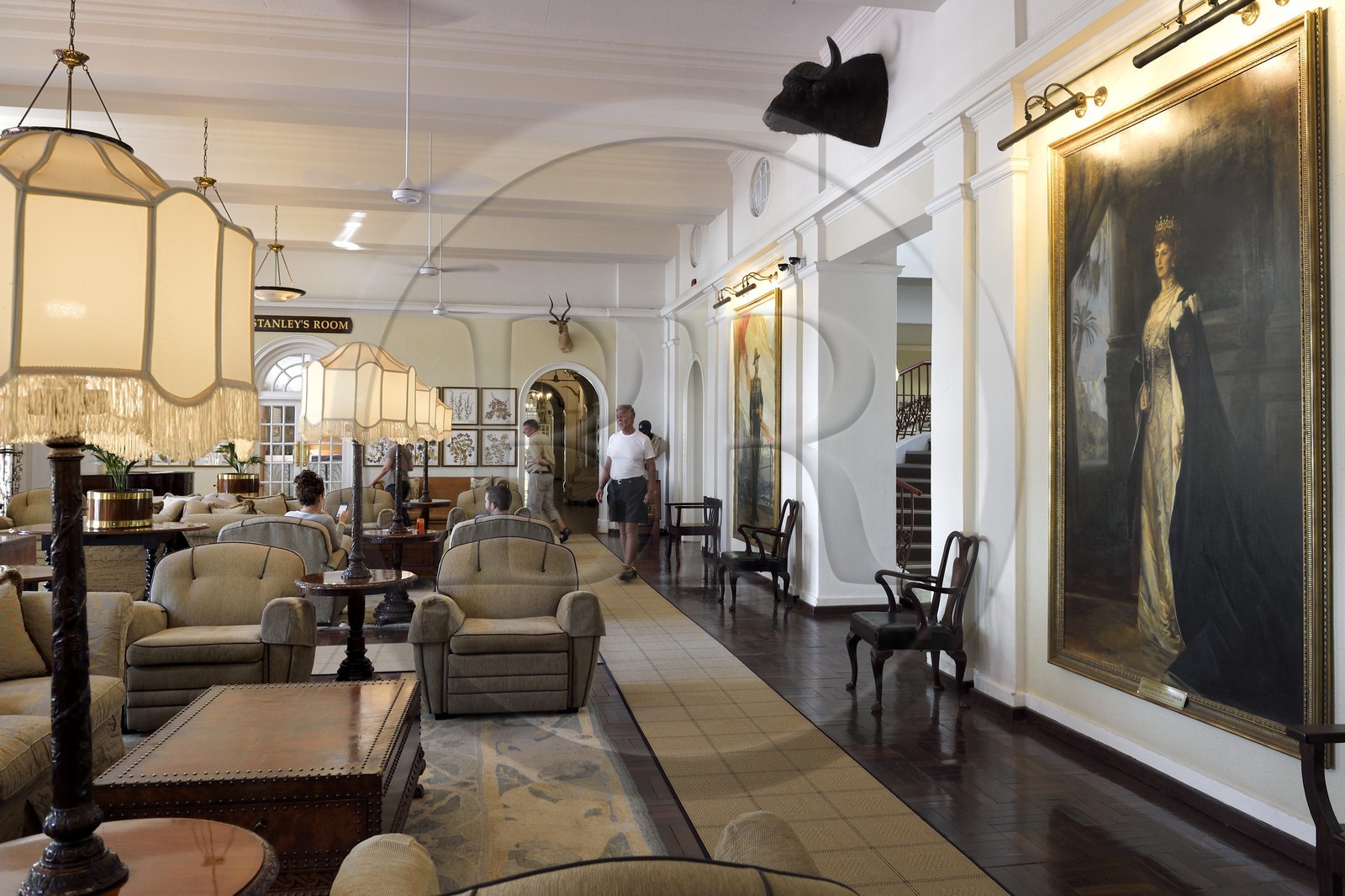 Zimbabwe, province de Matabeleland septentrional, Victoria Falls, Victoria Falls Hotel