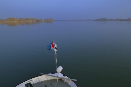 Egypte, Haute Egypte, Nubie, Lac Nasser, croisière sur le lac à bord du bateau Qasr Ibrim
