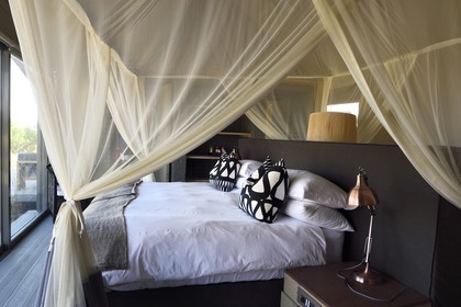 Zimbabwe, Matabeleland North Province, Hwange National Park, Wilderness Safaris Linkwasha Camp, a lodge