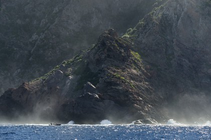 France, Corse-du-Sud (2A), Golfe de Porto, classé Patrimoine Mondial de l'UNESCO, Réserve naturelle de Scandola