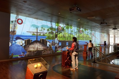 Spain, Andalusia, Seville, Navigation Pavilion (Pabellon de la Navegacion)