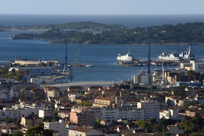Urban plan Toulon France