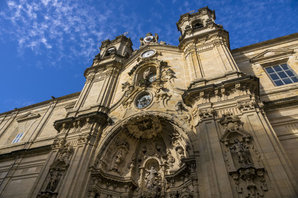Espagne, province du Guipuscoa (Gipuzkoa), Saint-Sébastien (Donostia), Basilique Sainte-Marie du Chœur (Basilica de Nuestra Senora del Coro)