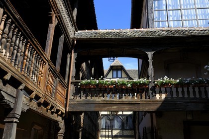 France, Bas-Rhin (67), Strasbourg, hôtel **** Cour du Corbeau
