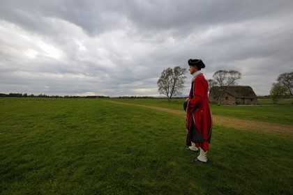Royaume-Uni, Ecosse, région des Highlands, Inverness, champ de bataille de Culloden et soldat anglais