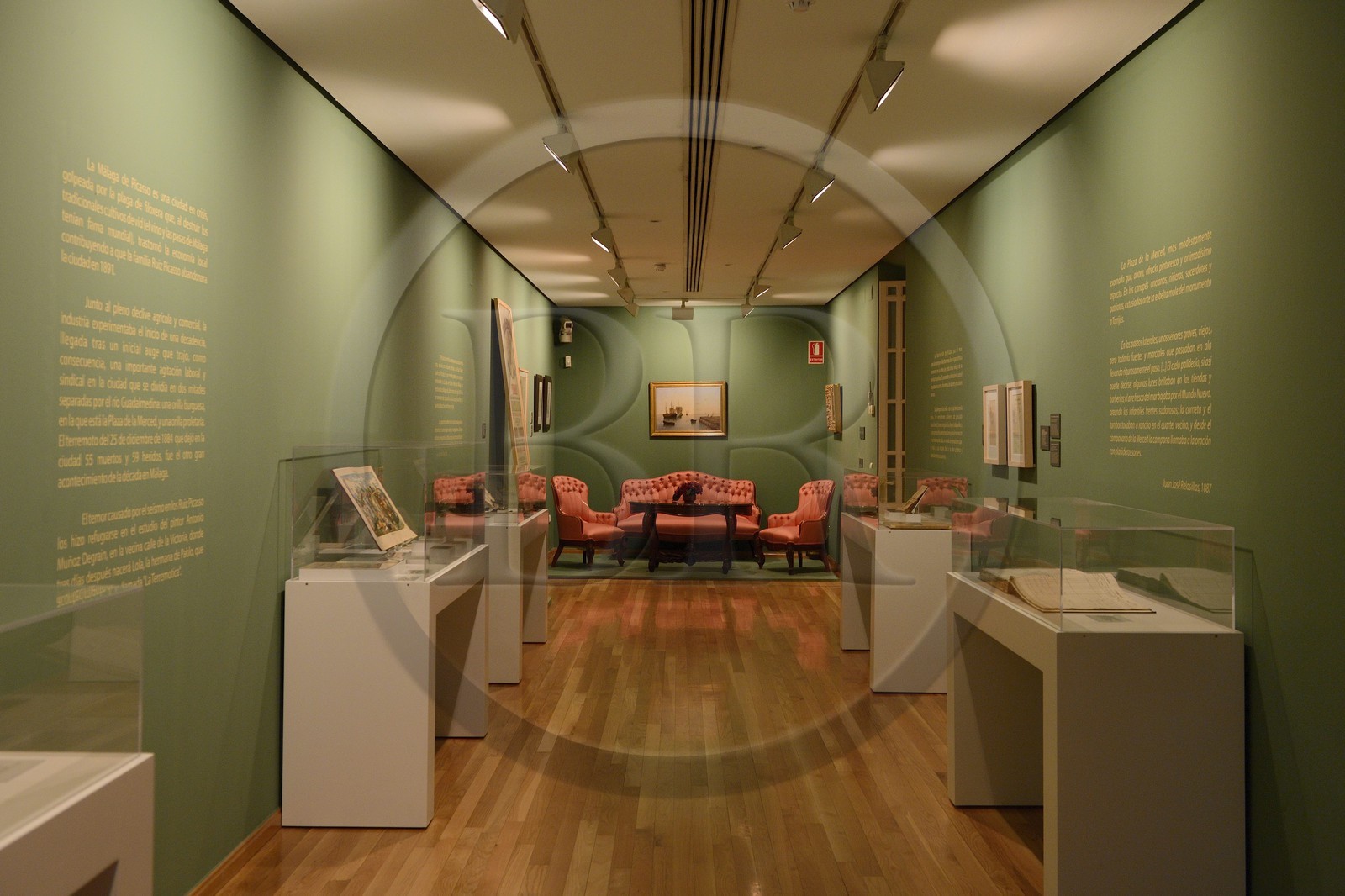 Espagne, Andalousie, Malaga, la maison natale de Picasso, la fondation Picasso