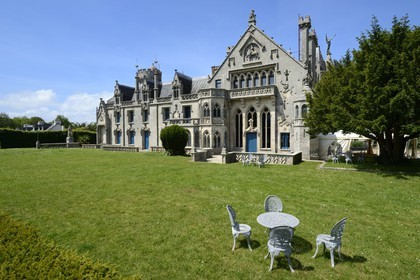 France, Finistère (29), le château de Keriolet aux environs de Concarneau