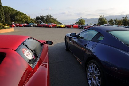 Italy, Tuscany, Elba Island, Ferrari rally