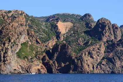 France, Corse du Sud, Golfe de Porto, listed as World Heritage by UNESCO, Scandola Nature Reserve